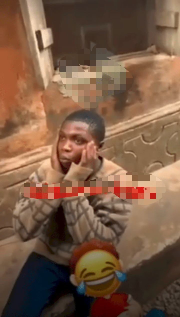 Man humiliated, forced to apologize after allegedly breaking cultist's sister's heart (Video)