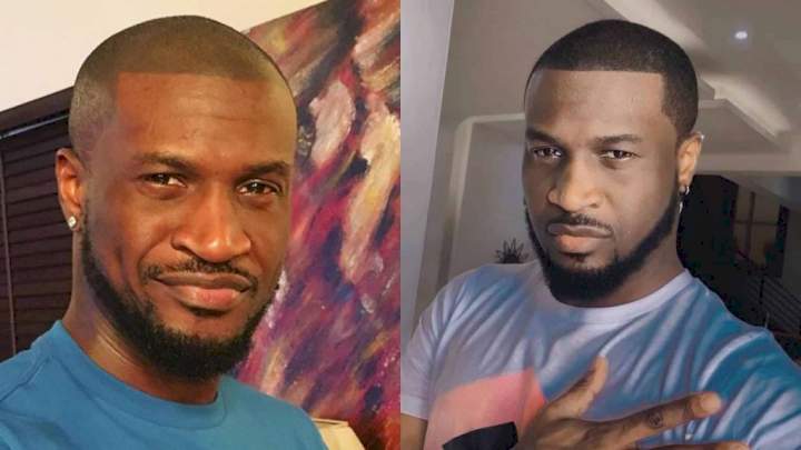 'Typical village boy turned celebrity' - Troll heavily blasts Peter Okoye, he responds