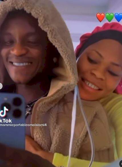 "Na who get money, get love" - Reactions as Portable's alleged baby mama shares loved-up videos