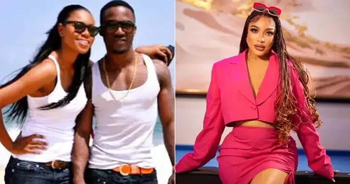"Tonto Dikeh always slept over at Iyanya's house" - Yvonne Nelson accuses ex-boyfriend Iyanya of cheating on her with actress