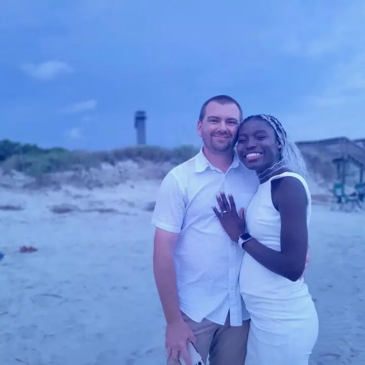 'Her story has changed' - Chibok girl who escaped Boko Haram abduction gets engaged to US lover (Photos)