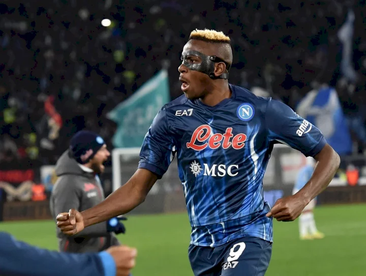 EPL: Napoli to sell Osimhen to Man Utd on one condition