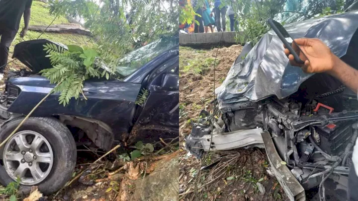Woman reportedly dies in car accident while chasing husband and side chick in Calabar