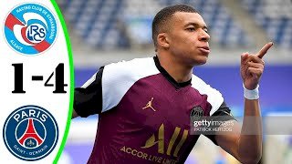 Strasbourg 1 - 4 Paris SG (Apr-10-2021) Ligue 1 Highlights Strasbourg 1 - 4 Paris SG (Apr-10-2021) Ligue 1 Highlights