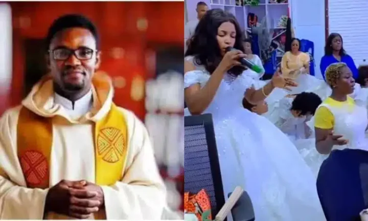 "It's disgusting seeing single women dressed in wedding gowns praying for husbands" ― Catholic priest