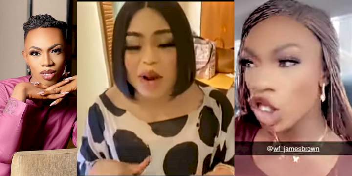 "Just 2 seconds he entered, Bobrisky has been thrown out of Benin" - James Brown mocks ex-friend [Video]