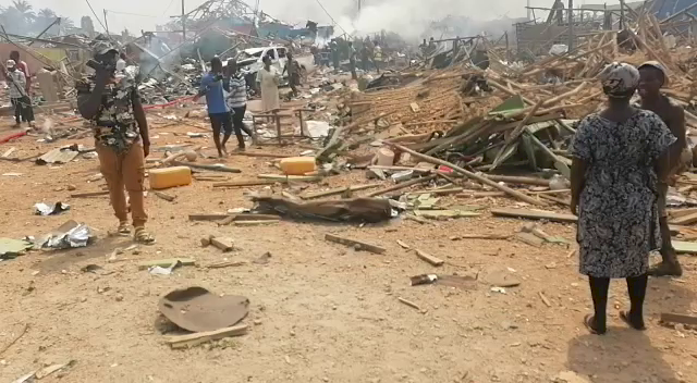 Bogoso explosion: Many feared dead following an explosion in Ghanaian town 