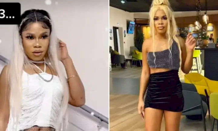 "I'm hoping to get a husband in Nigeria" - Lady who travelled to Dubai 15 years ago cries out as she returns with nothing (Video)
