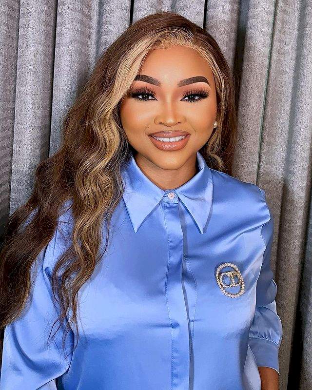 "After stealing her dad from her mom" - Mercy Aigbe dragged to filth for celebrating stepdaughter on her birthday (Video)