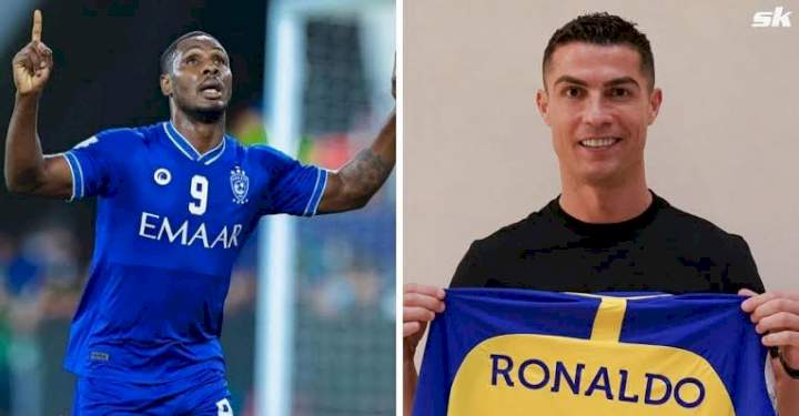 Cristiano Ronaldo Is the real greatest of all time - Odion Ighalo dispels comparisons when asked who'll perform better in Saudi Arabia
