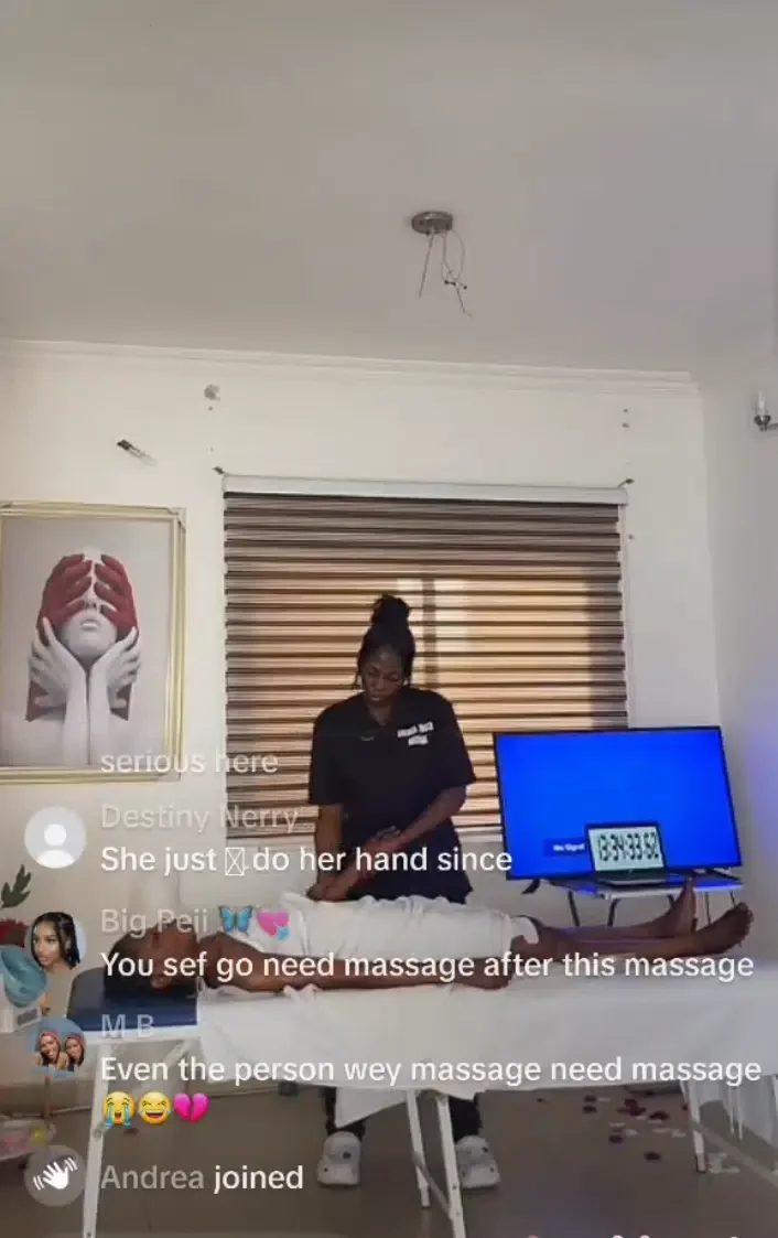 '72 hours massage-a-thon' - Nigerian lady, Joyce Ijeoma set to break Guinness World Record for longest massage on different individuals