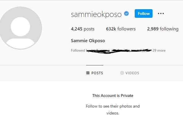 Following incessant backlashes, Sammie Okposo makes rare move
