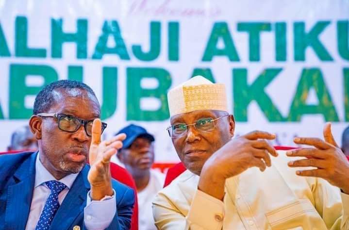 Atiku announces Okowa as running mate for presidential election