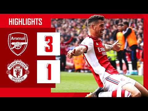 Arsenal 3 - 1 Manchester Utd (Apr-23-2022) Premier League Highlights