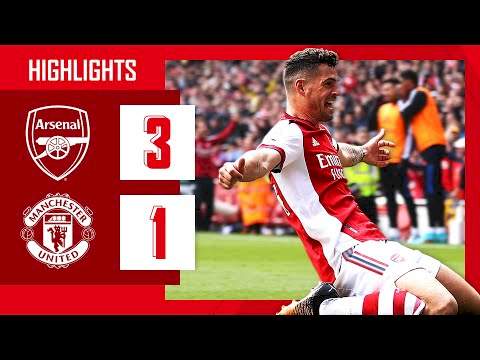 Video: Arsenal 3 - 1 Manchester Utd (Apr-23-2022) Premier League Highlights