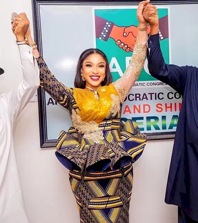 'I have never failed in leadership' - Tonto Dikeh says as she defends political career (Video)