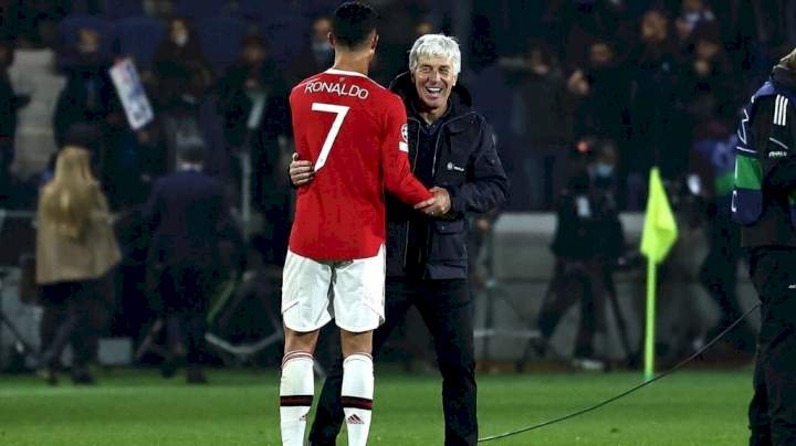 UCL: Go for walk, leave me alone - Atalanta coach, Gasperini tells Ronaldo