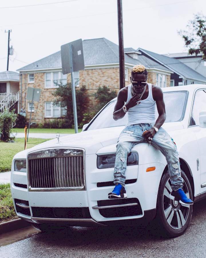 'I don't use my father's money for hype' - Shatta Wale shades Davido over his new Rolls Royce