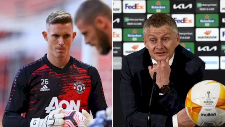 Ole Gunnar Solskjaer explains why he did not sub on Manchester United's penalty specialist Dean Henderson for Europa League final shootout Ole Gunnar Solskjaer explains why he did not sub on Manchester United's penalty specialist Dean Henderson for Europa League final shootout