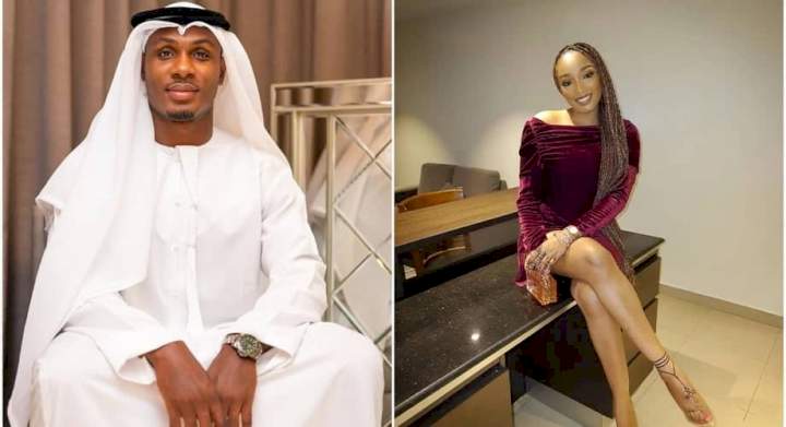 Footballer, Ighalo, wife trade tackles on social media