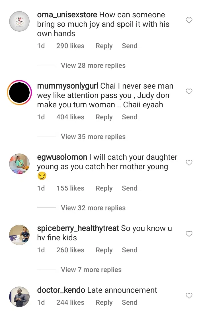 'This girl go show you pepper for wetin you do her mama' - Yul Edochie comes under fire after boasting about his daughter's beauty