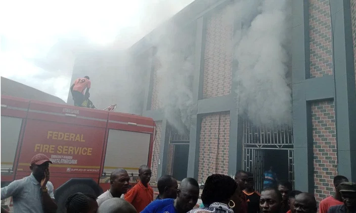 Goods worth over N1bn destroyed as fire guts Ebonyi International Market