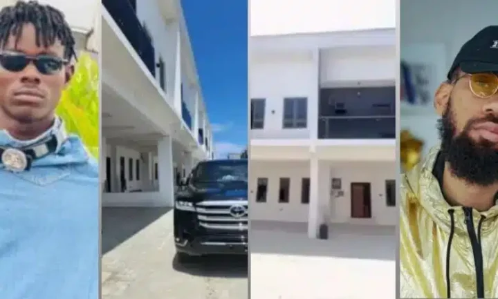 "Use the funds to promote your album" - Man criticizes Phyno for purchasing 20 housing units at once (Video)