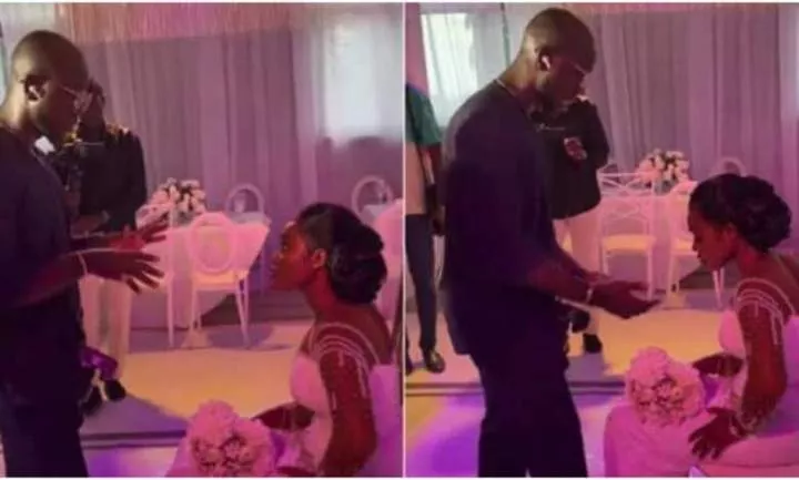 Bride in tears as caterers fail to show up early at her wedding (Video)