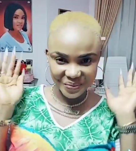 Actress, Iyabo Ojo dazzles in new looks as she goes blonde (Video)