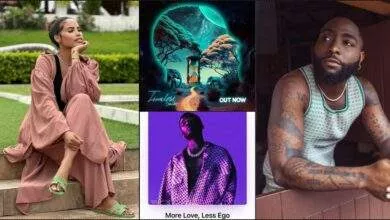 Wizkid's baby mama under fire for promoting 'More Love Less Ego' during Davido's album release