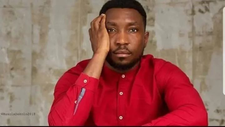 'She even rocked it better' - Reactions as singer Timi Dakolo shares adorable photo of his daughter rocking his cloth