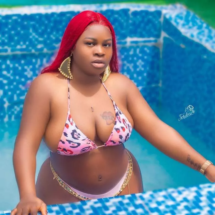 Actress Olaide Oyedeji serves her fans hot bikini photos, following butt surgery