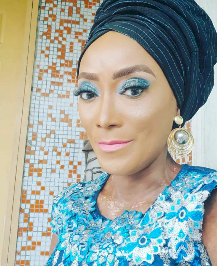 'I am traumatized' - Actress, Abiola Segun Williams writes after spotting a lady with her bosom fully exposed in a supermarket