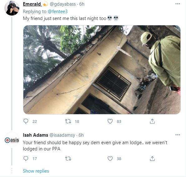 “So people live in this pitiful house?” – Reactions as photos of dilapidated corpers lodge in Imo state surfaces online