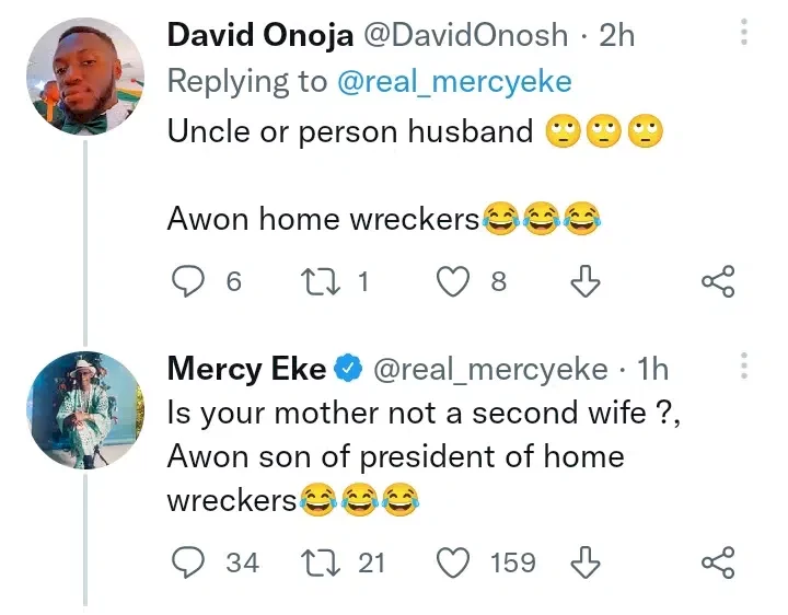 Mercy Eke carpets troll who called her 'homewrecker' after being spoiled with gifts by man