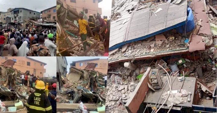 Lagos building collapses on prostitute and client during sex
