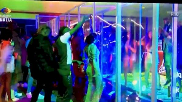 BBNaija: Biggie hosts all 24 'Shine Ya Eye' housemates to last Saturday Night Party (Video)