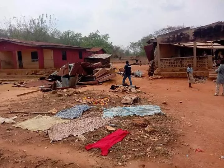 Many rendered homeless as rainstorm destroys houses in Ekiti