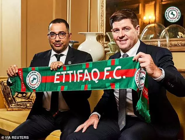 The Saudi Arabian side recently unveiled Liverpool legend Steven Gerrard as their new coach