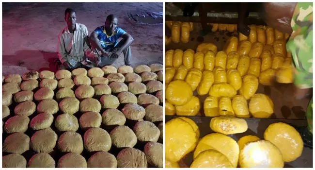 Troops Bust International Drug Syndicate, Seize 397 Wraps Of Marijuana