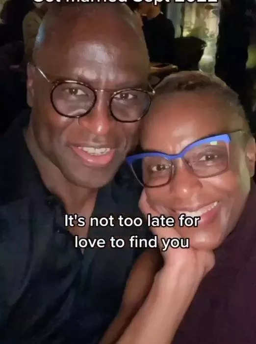 'It's not too late for love to find you' - 58-year-old lady inspires single and searching peeps as she shares her love story (WATCH)