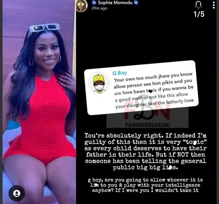 'Davido has been lying and playing with the intelligence of Nigerians' - Sophia Momodu continues to drag singer
