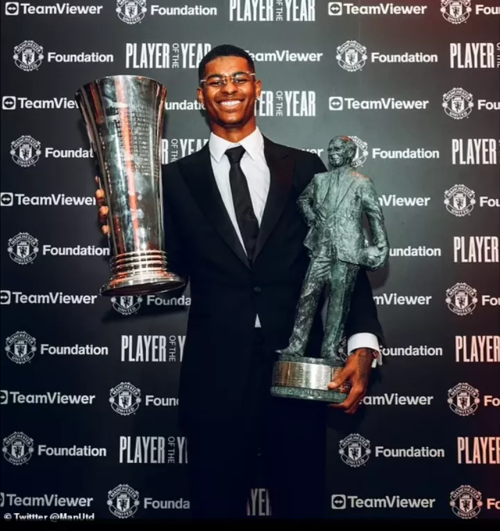 Marcus Rashford wins Manchester United 