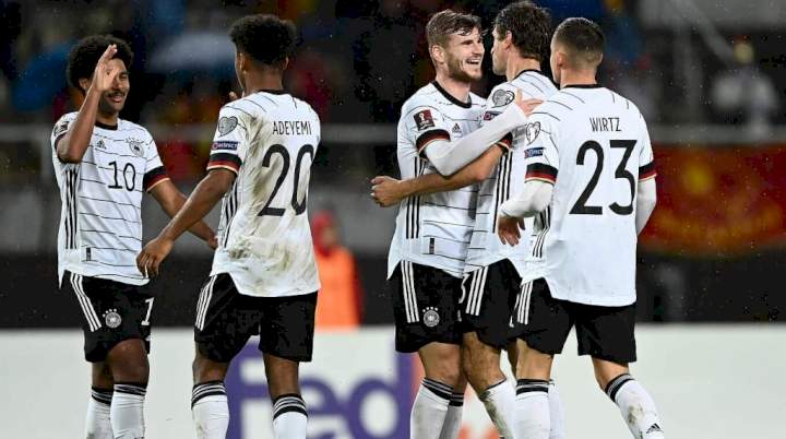 Germany becomes first team to qualify for 2022 World Cup Germany becomes first team to qualify for 2022 World Cup