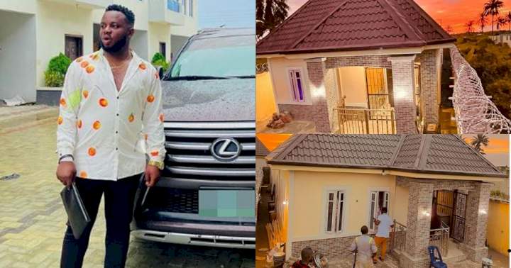 Comedian, Sabinus acquires new house for parents in Port-Harcourt (Video)