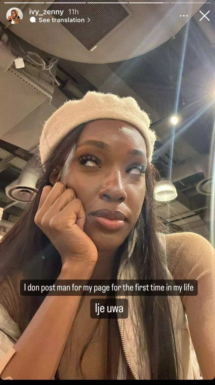 'I don post man for my page for the first time' - Singer Paul Okoye's girlfriend, Ivy gushes over their love