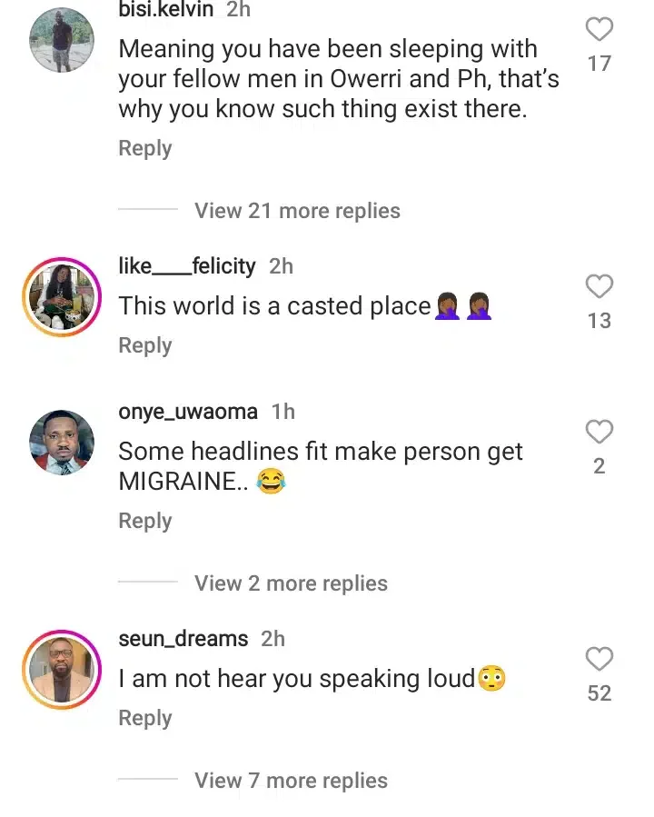 Man sparks mixed reactions as he alleges groom's men are sleeping with groom