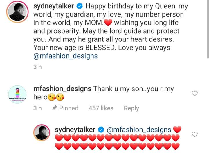 IG comedian, SydneyTalker celebrates his mum who could pass for his sister, as she turns a year older