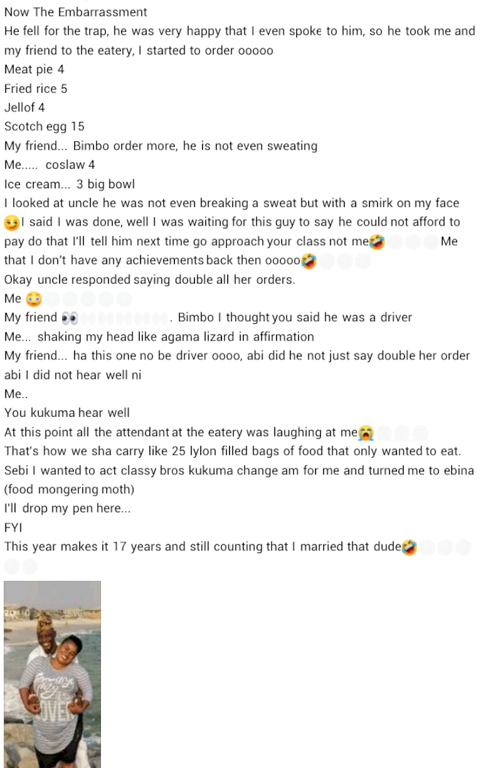 Lady narrates how she married a man she initially hated so much