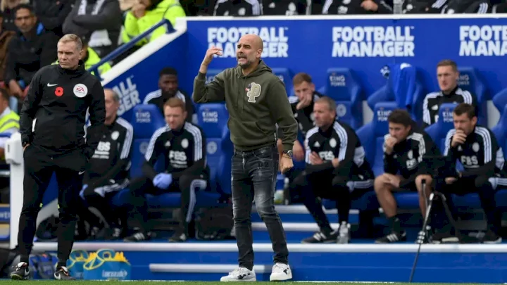 Guardiola reveals Haaland has ligament damage as he explains striker's absence against Leicester
